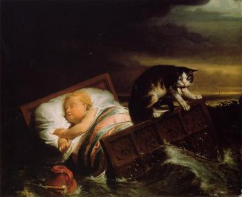 Sir Lawrence Alma-Tadema : The Inundation